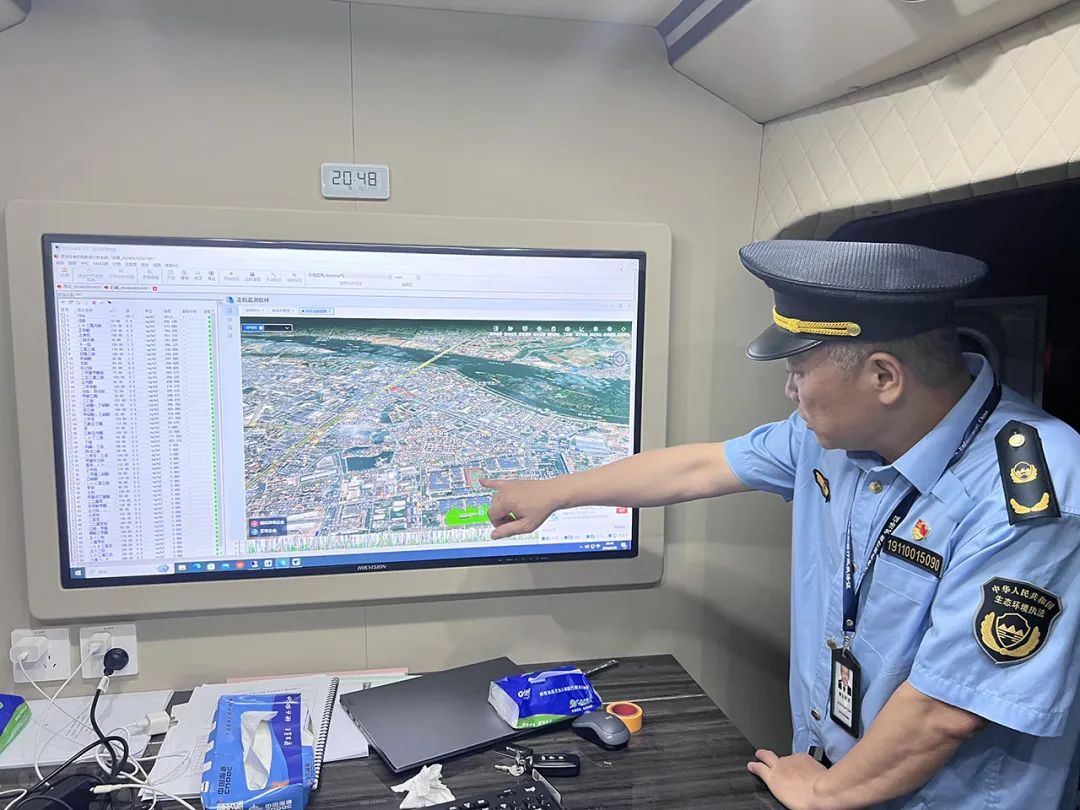 走航監(jiān)測(cè)繪制污染物三維分布圖